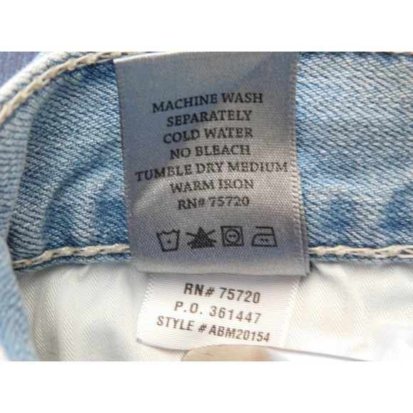 BKE Denim Jeans 30 Men's Carter Zipper Fly Denim Jeans Size 30R - Picture 9 of 9